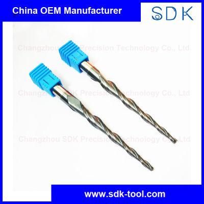 China Manufacture of CNC Carbide Tapered Square Cutting Tools