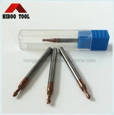 China Manufacture HRC45 Cheap Price Z2 Ball Nose End Mill