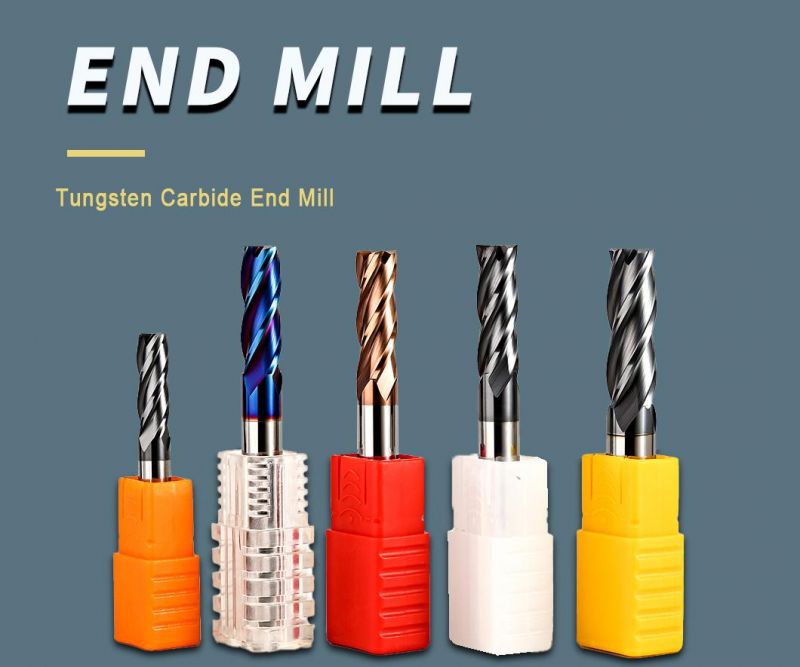 China Manufacture Long Carbide End Mill Tisin Coating End Mill