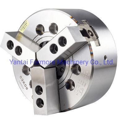 5 Inch 3 Jaw Power Chuck for CNC Lathe, Hydraulic Hollow Lathe Chuck