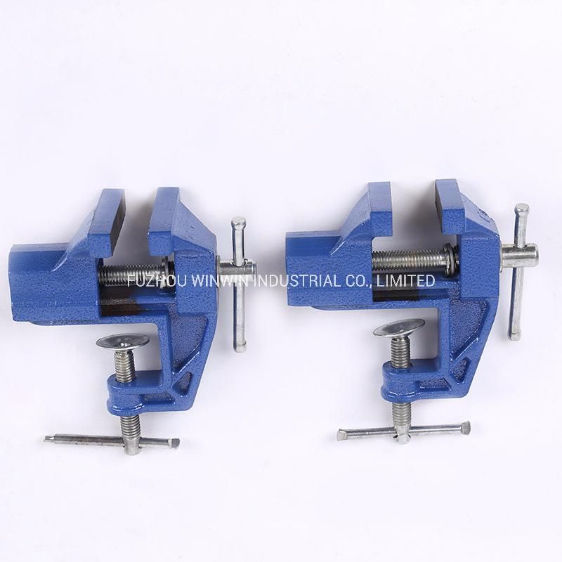 Mini Fixed Base Table Vice Stationary Table Vise (WW-STV01)