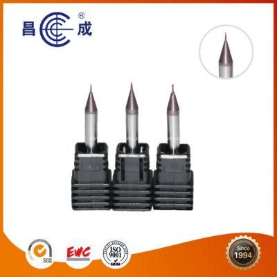 Coated Altin Solid Carbide/Tungsten Carbide Micro-Diameter End Mill