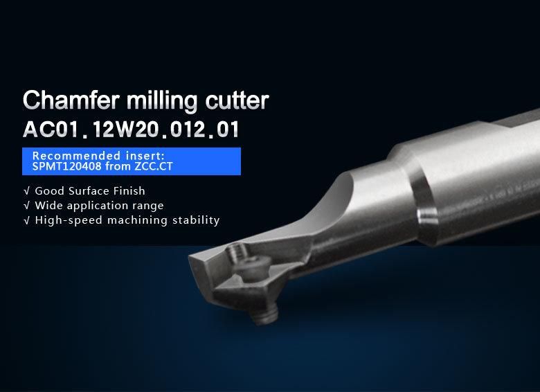 Indexable Chamfer Milling Tool for CNC Lathe