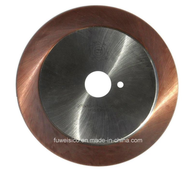 HSS Dmo5 Circular Saw Blade 200X1.0X0.5X32X250t for Copper Tube Cutting.