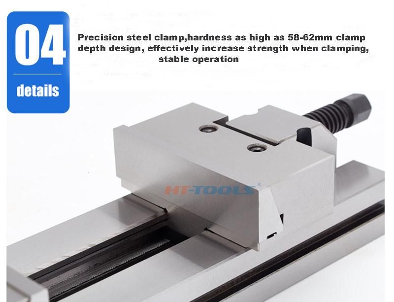 Machine Vice Gt100 Precision Modular Vise 100mm for CNC Milling Machine