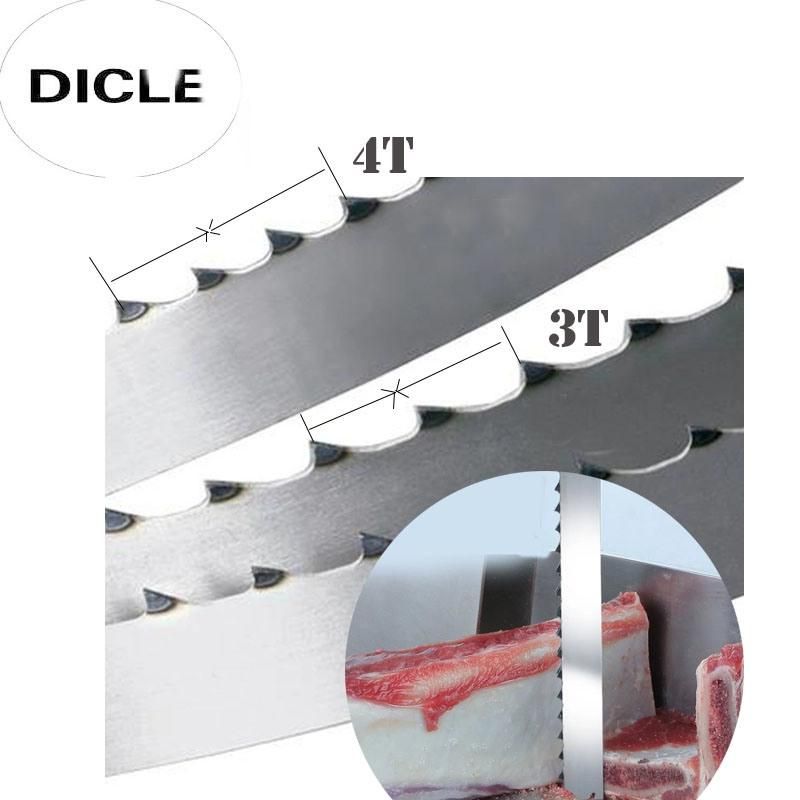 16mmx0.5X6t Carbon Steel Meat Bone Cutting Band Saw Blades