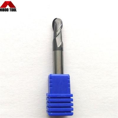 China Carbide 2flutes Ball Nose Cutting Tool for Metal