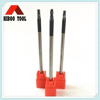 HRC55 Hard Alloy Ball Nose Carbide Cutting Tool with 4flutes