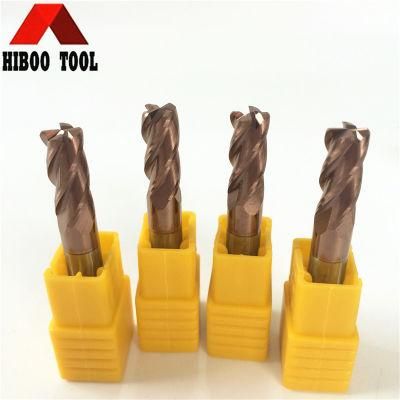 Corner Raduis Carbide End Mill for Stainless Steel