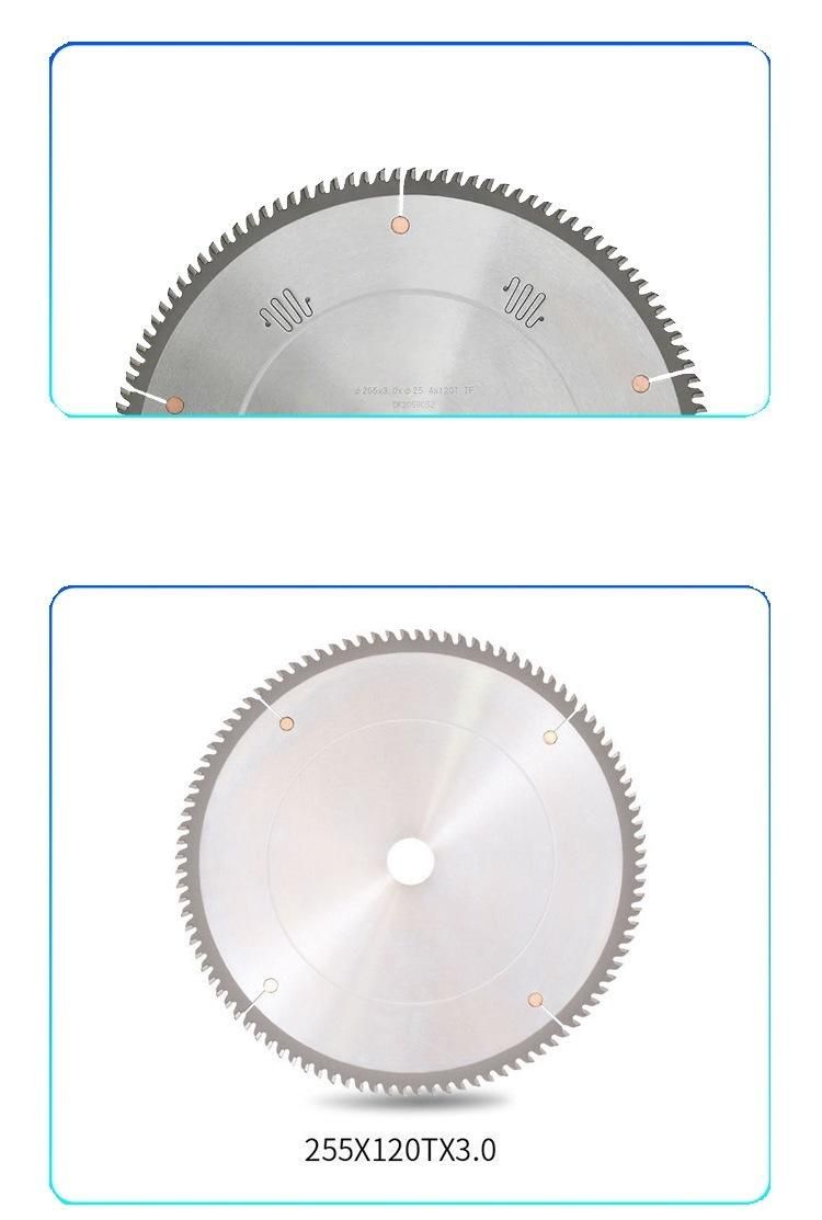 Preminium Quality Tungsten Carbide Tip Circular Saw Blade Tct Saw Blades for Cutting Aluminium (SED-CSB-A)