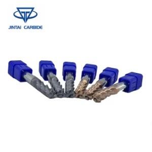 HRC 50 - HRC 63 2 Flute 4 Flute Square Ball Radius Carbide End Mill