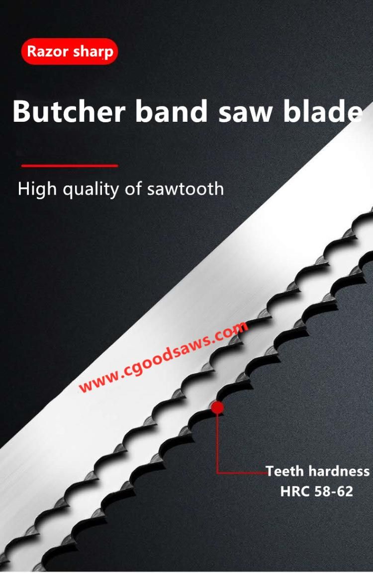 16mm Carbon Steel Band Saw Blade for Slaughterhouse Bonesaw