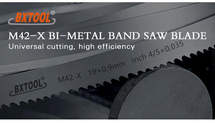 20*0.9mm Bimetal Band Saw Blade Metal Saw Blade for Cutting Steel High Quality