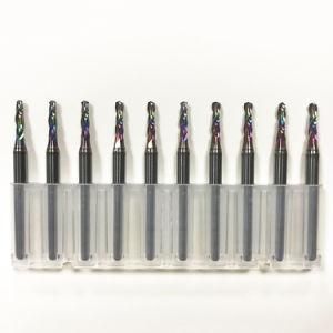 Tungsten Carbide CNC Cutting Tool 0.3mm PCB Micro Teeth Endmill Router Bits for Aluminium Boards