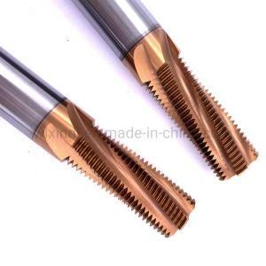 G3/8-19*D14 Tungsten Carbide Multi-Thread End Mill Milling Cutters