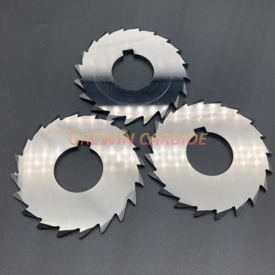 Gw Carbide-Carbide Disc/Tungsten Carbide Slitting Saw Blade for Metal Working