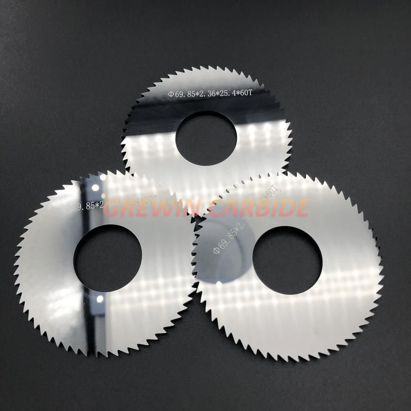 Gw Carbide Cutting Tool-Solid Circular Saw Blade Milling Cutter for Stainless Steel