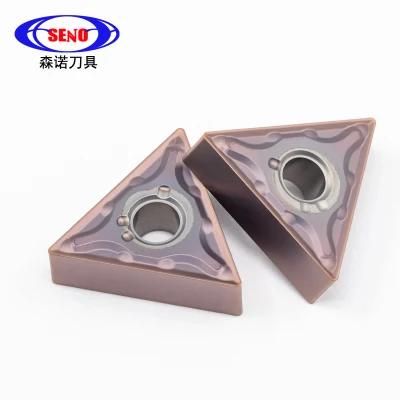 Tungsten Turning Tools Solid Carbide CNC Knife for Stainless Steel and Cast Iron Tnmg160408-Ma