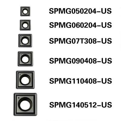 Tungsten Insert Cutting Steel High Speed Machine Tools Wcmx Spmg Tungsten Carbide Inserts Indexable Waterjet CNC Drilling Tools for U Drill