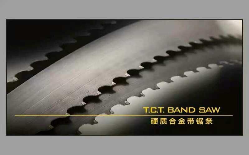 Metal Aluminium Alloy Cutting Carbide Teeth Tipped Band Saw Blade
