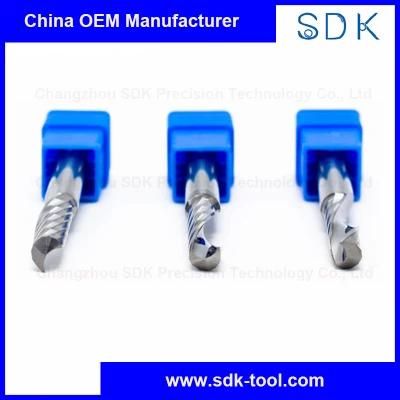 OEM Manufacturer Tungsten Carbide Single Flute End Mills for Aluminium