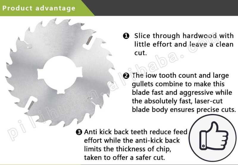 Factory Supply Hard Alloy Saw Blade for Cutting Wood Materials