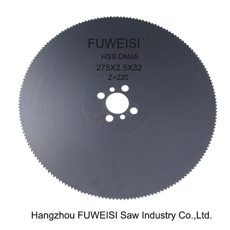 Best Quality HSS Vapo Circular Saw Blade 275X2.5X32 for Steel Tube Cutting