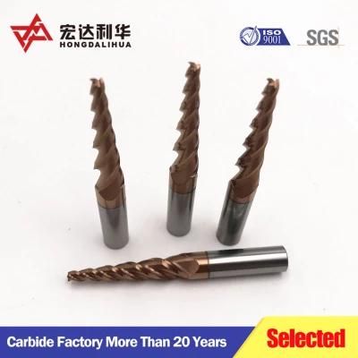 Hot Sale Carbide Taper Ball Nose End Mill High Speed Cutting Machine