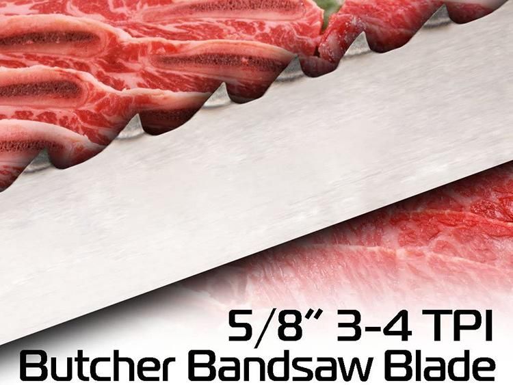 Hardened and Set Band Saw Blades for Fresh and Frozen Meat