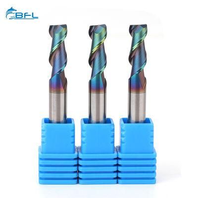 Solid Carbide End Mills 2 Flutes Router Bit for Aluminum Color Coated