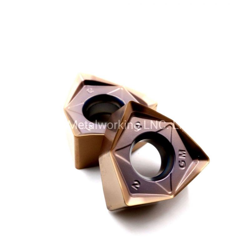 Carbide Insert WNMU080608 with High Performance and excellent resistance