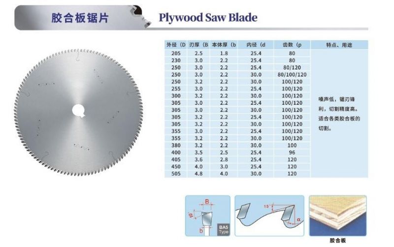 Tct Plywood Saw Blade