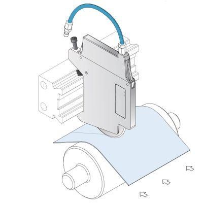 Paper Fabric Slitting Znal Pneumatic Knife Holder