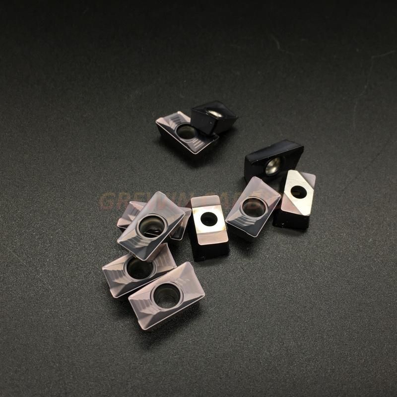 Gw Carbide-Carbide Milling Insert-Apmt1604 for Stainless Steel and Harden Steel- PVD Coating with Good Working Life