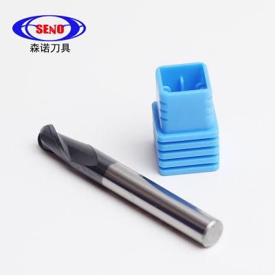 Wholesale Price CNC Cutting Tool HRC45 2 Flutes 4 Flutes Ball Nose Square Tungsten Solid Carbide End Mills