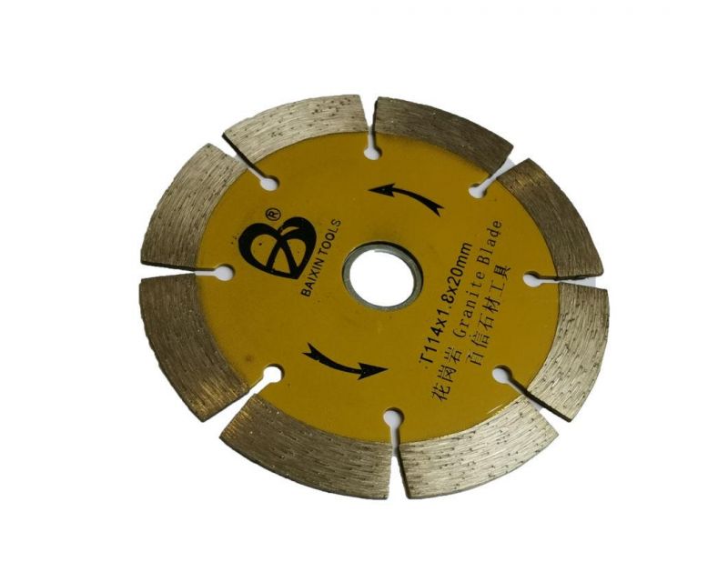 Diamond Saw Blade Used for Dry Slicing of Granite Stone