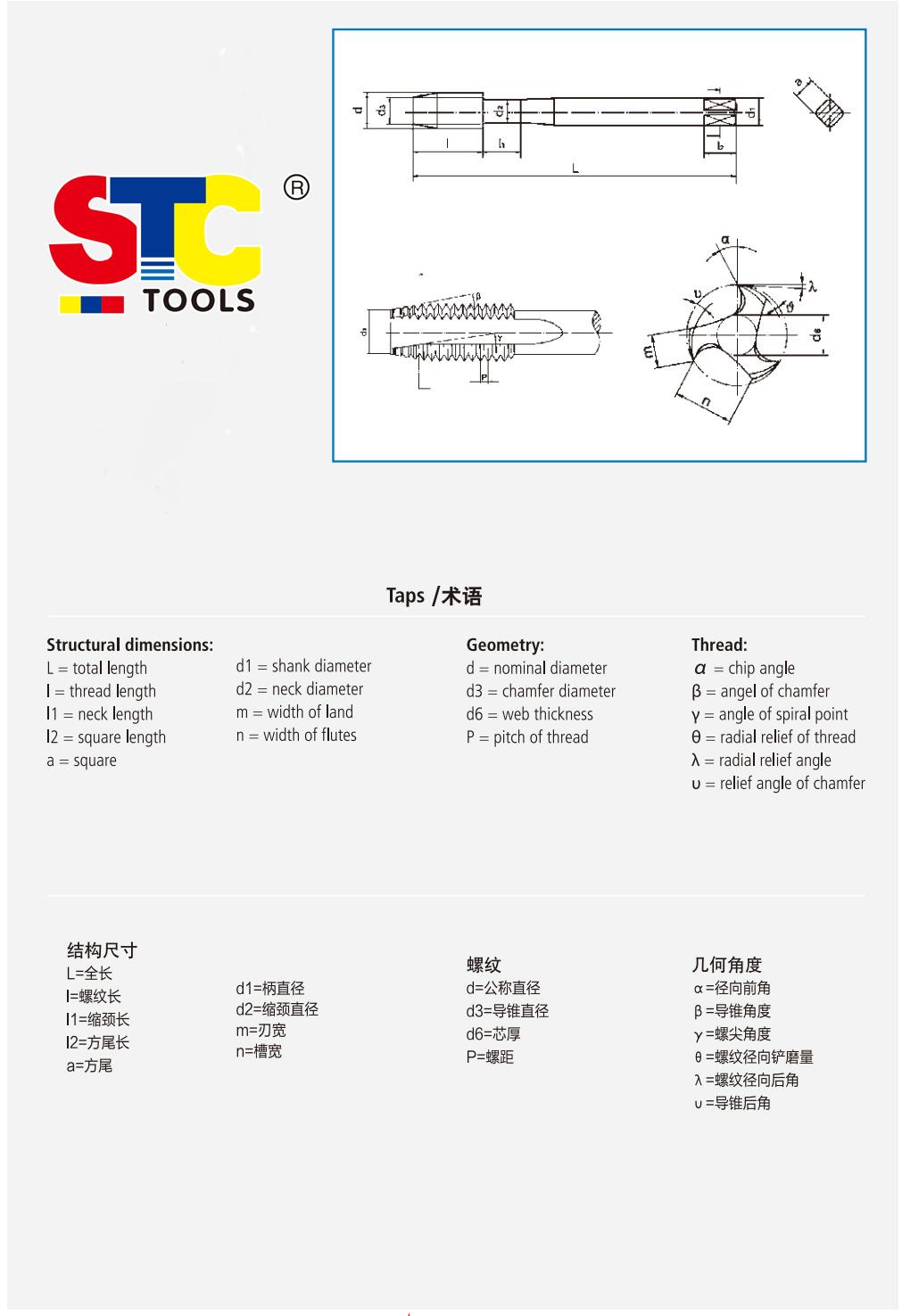 Machine Taps for Stainless Steel