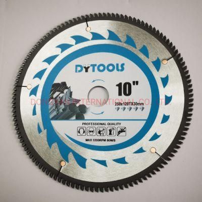 10&quot; Tct Circular Carbide Saw Blade for Aluminium