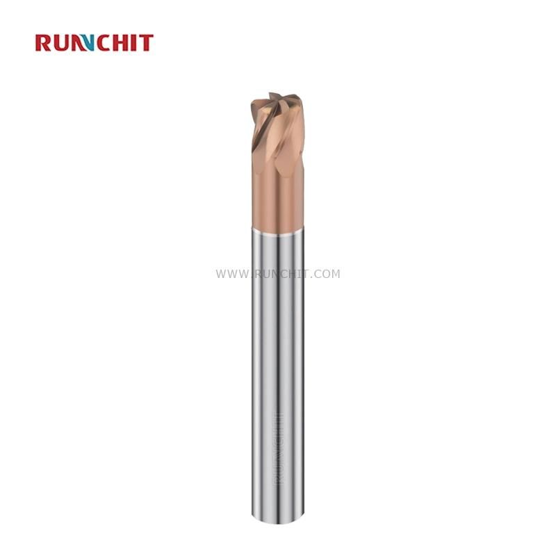 5 Flutes Extreme Ultrafine Fast Forward to The Vertical Milling Cutter Processing of HRC 45-70 Hardened Steel (NRC0615)