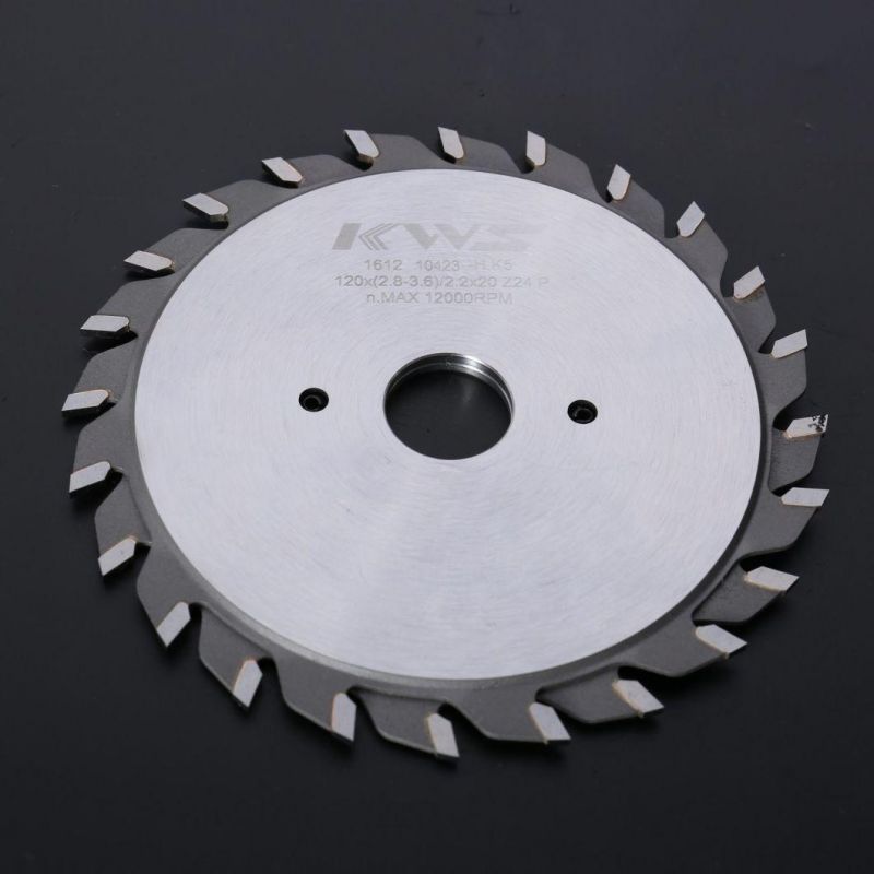 Kws Tct Circular Saw Blade Adjustable Scoring Saw Blade