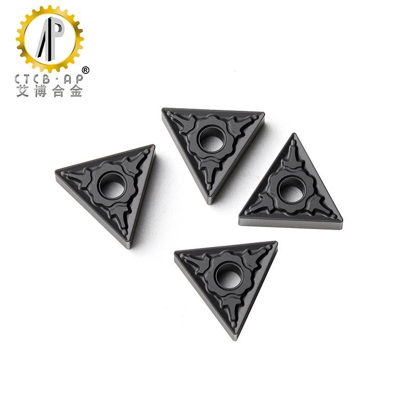 Carbide Turning Inserts TNMG160404 CNC Cutting Tool For Steel