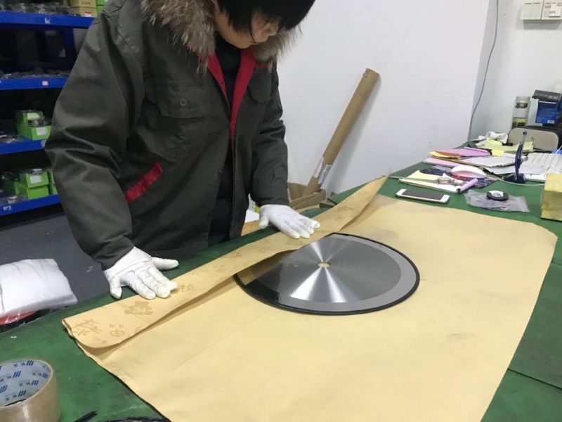 Paper Board Cardboard Plastic Bag Round Cutting Blade