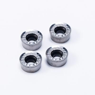 High Precision Tungsten Carbide Round Milling Insert Rcgt for Aluminum