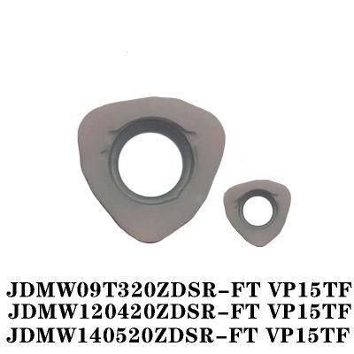 Obt High Feed Rate Milling Cutter with Carbide Insert Jdmt Jdmw