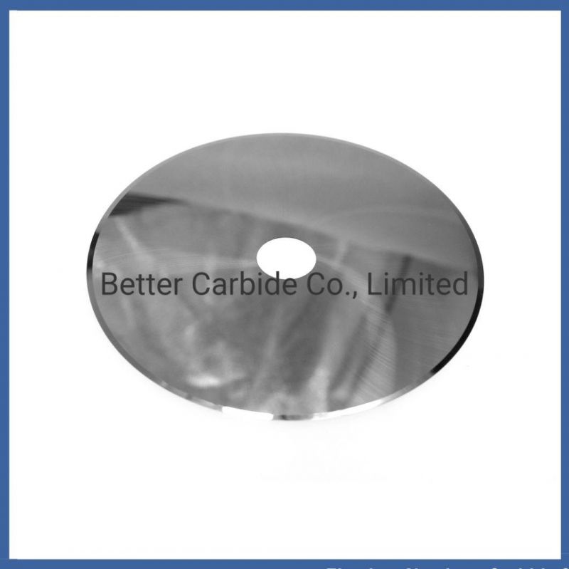 Tungsten Carbide Tct Circular Tobacco Cutting Knives