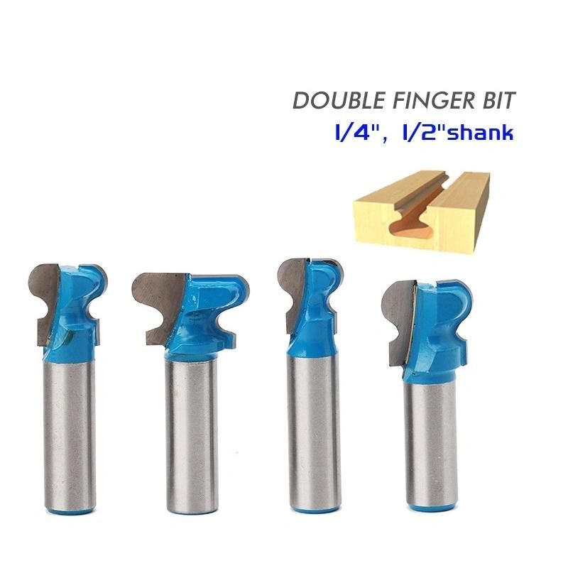 Double Arc Finger Bits Woodworking Milling Cutter (SED-MC-DA)