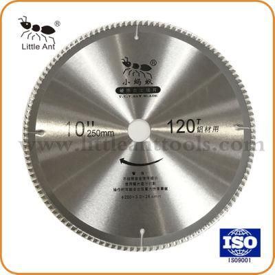 10-Inch Circular Tct Saw Blade for Aluminum Cutting