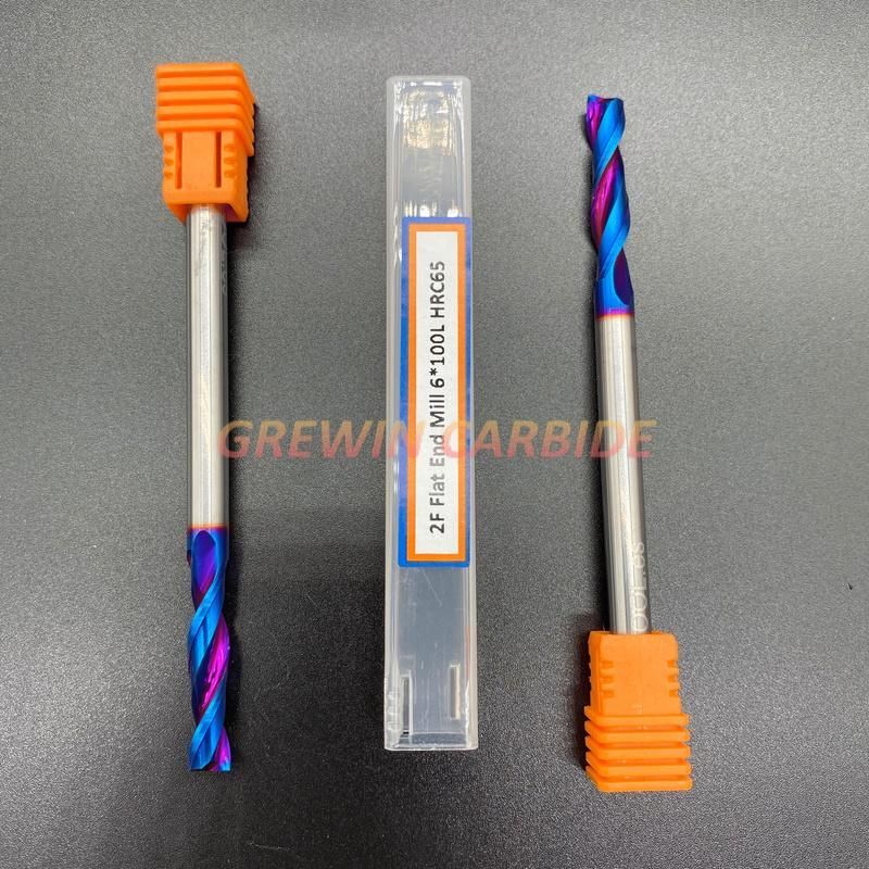 Gw Carbide-Nano Blue Coated of Carbide End Mills