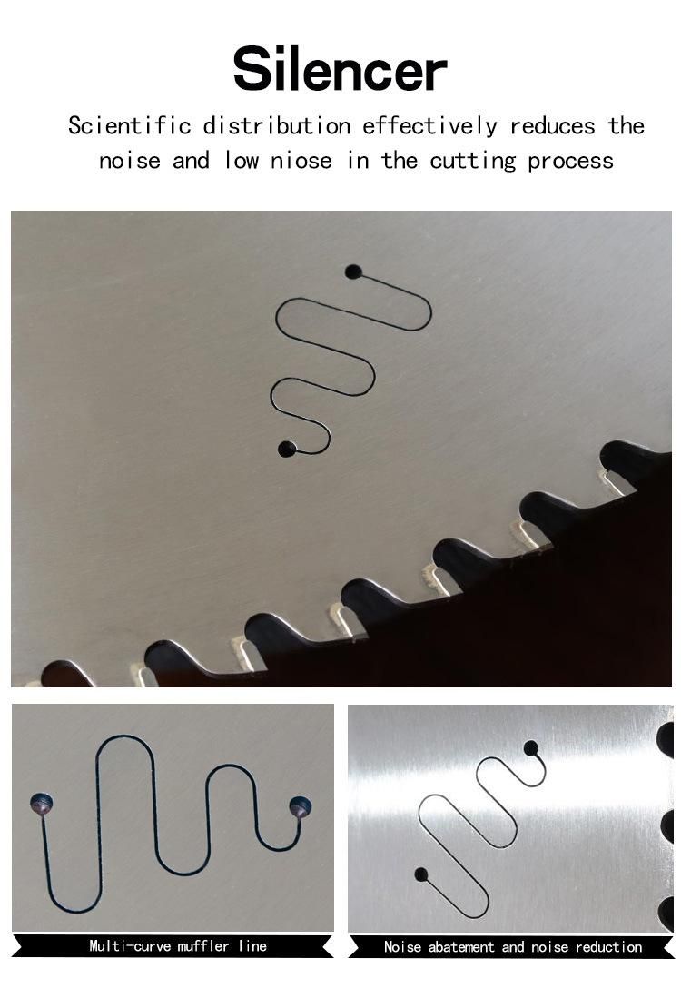 Metal Cutting Circular Alloy Carbide Tips Saw Blade for Aluminum Cutting