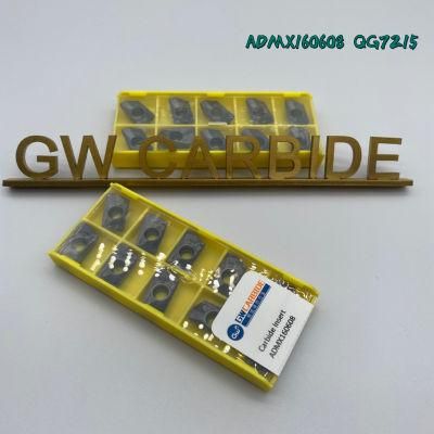 Gw Carbide - High Quality Admx160608 Tungsten Carbide Turning Insert for Turning Tool